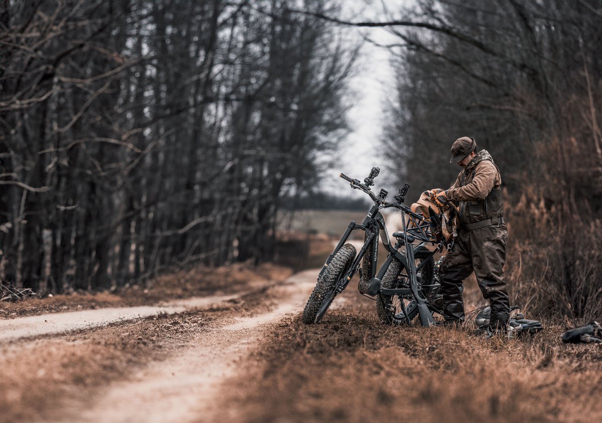 QuietKatOffroad's tweet image. Transporting waterfowl gear made quick and easy!
📸: Anthony Ross

#quietkat #adventurefurther #emtb #mtb #waterfowl
