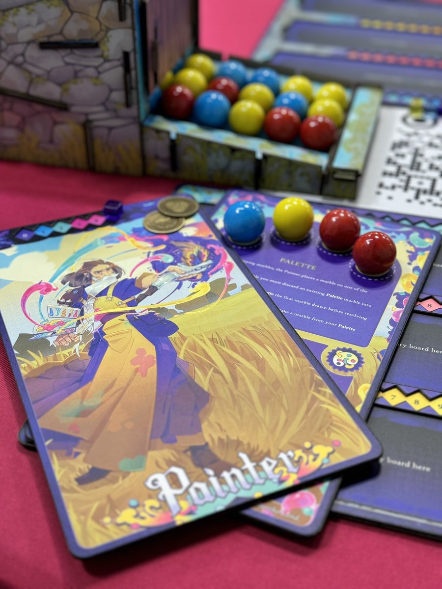 PowerWellGame's tweet image. The Painter retains control of the Power Well.

Knight readies their blade, and Beasthunter loads their bolts. The battle rages on!

Seek the Power Well at #PAXWest Summit Building, Floor 2, Booth 4000.

Some take home demos available for playtesters!