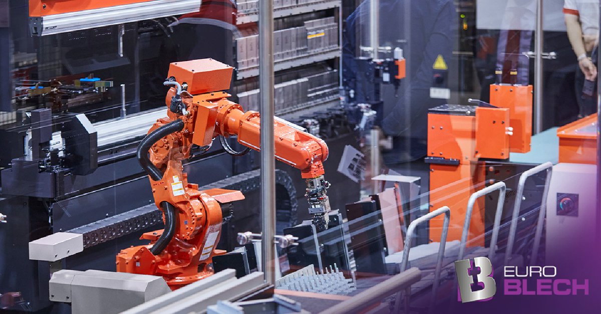 DerKonstrukteu's tweet image. EuroBLECH 2024 • 22.–25. Oktober in Hannover

Auf der weltgrößten Fachmesse für Blechbearbeitung präsentieren sich rund 1.300 Technologieanbieter aus über 40 Ländern. Mit Live-Maschinenvorführungen und technischen Weltpremieren!

Tickets: euroblech.com

#EuroBLECH