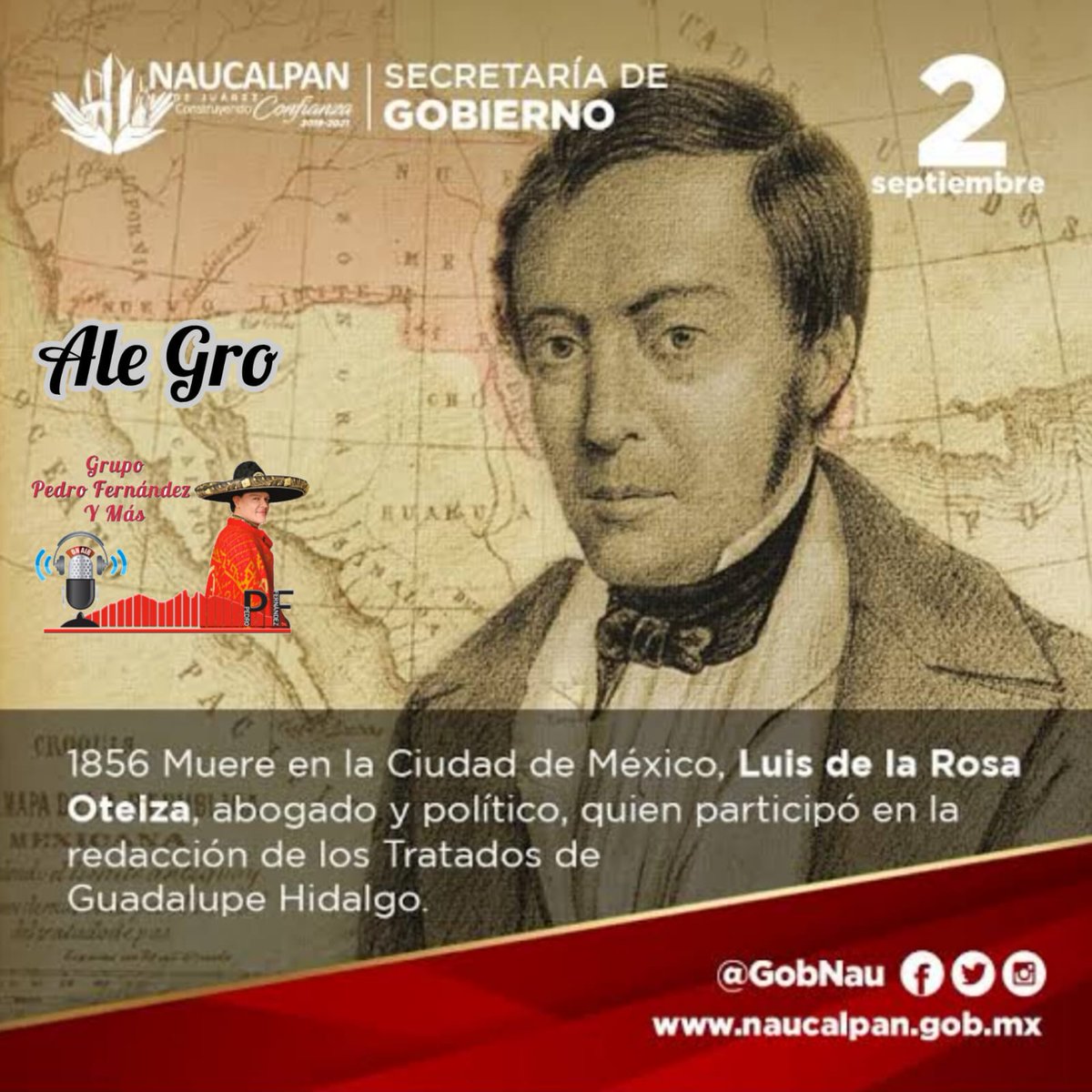 Aniversario Luctuoso de #LuisDeLaRosaOteiza ✝️ QEPD 🙏