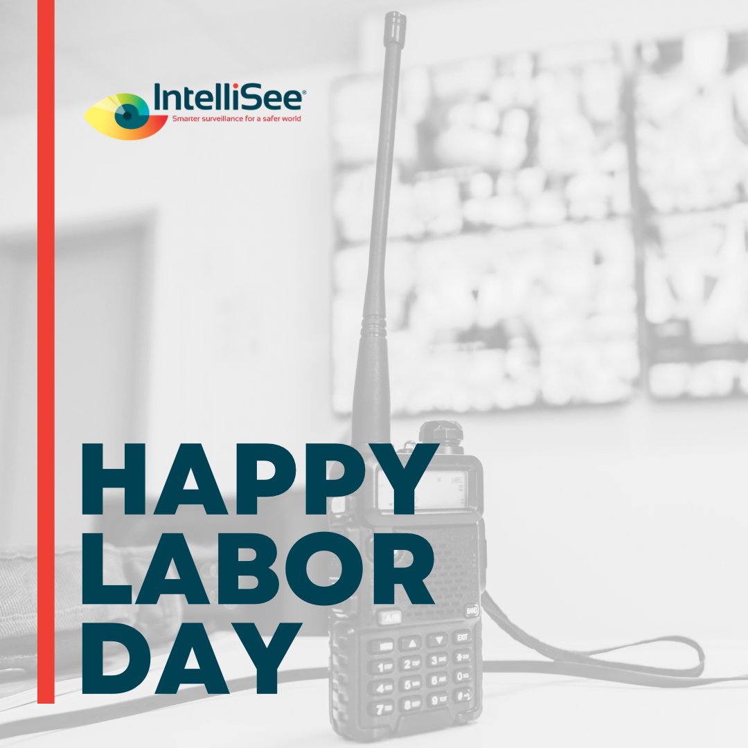 IntelliSeeAI's tweet image. Happy Labor Day! Today, we honor all the hardworking individuals who help keep our communities safe. Thank you for all you do!

#LaborDay #CommunitySafety #IntelliSee