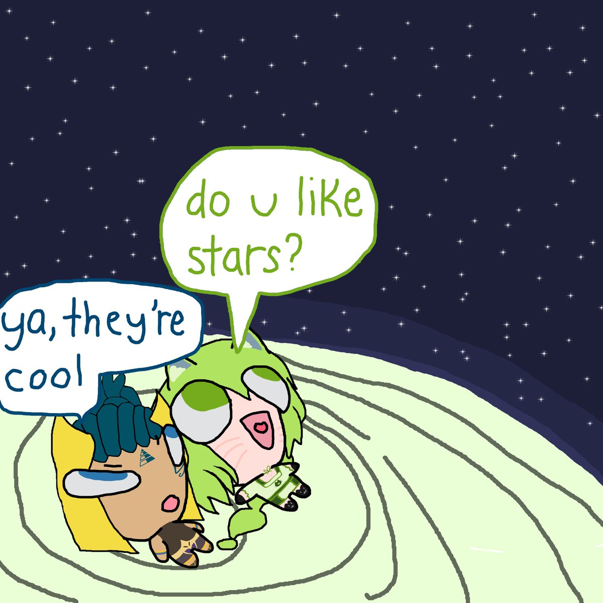 MentaroGx's tweet photo. @lilalienz4ever @gafomet waos 👽👽#oc #ocart https://t.co/dXiulUNI5v