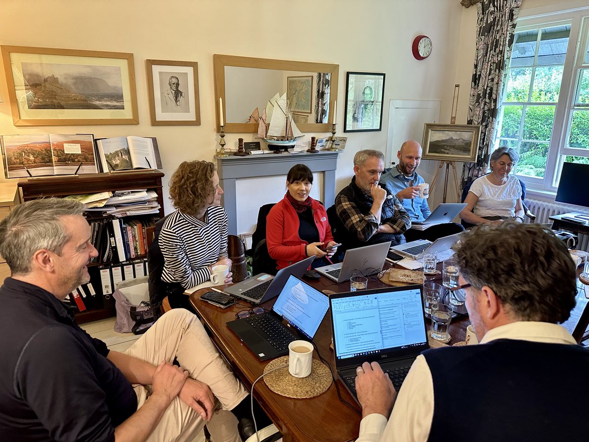 The annual summer meeting of the #Ardtornish &amp; Rahoy Hills ecology board is always a real highlight - with ⁦<a href="/EdinburghUni/">The University of Edinburgh</a>⁩ ⁦<a href="/ScotWildlife/">Scottish Wildlife Trust</a>⁩ ⁦<a href="/JonnyEcology/">Jonny Ecology</a>⁩, a powerhouse of expertise and experience. We’re always hugely grateful for their interest and kindness. 🙏