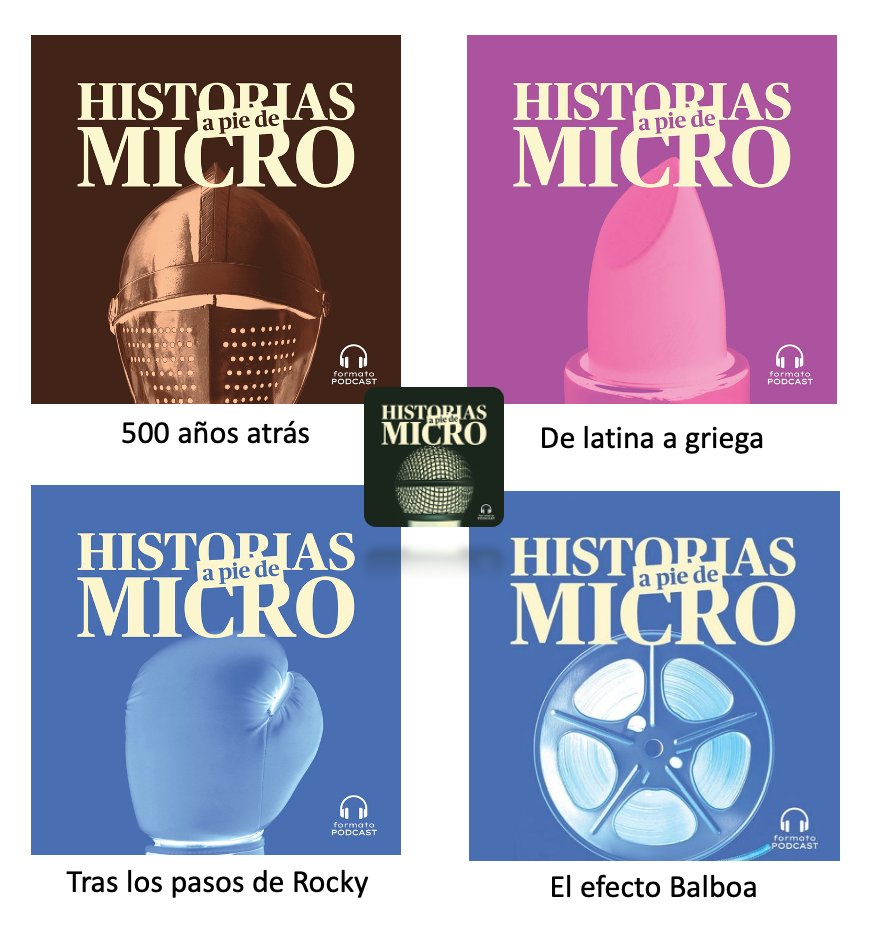 Las ‘Historias a Pie de Micro’ de <a href="/Formato_Podcast/">Formato Podcast</a> permiten conocer a gente corriente, cercana, pero con vivencias extraordinarias que <a href="/LuisBlancoRRR/">Luis Blanco</a> y <a href="/ChemaM/">Chema Martínez Pastor 🎙️</a> cuentan con honestidad y complicidad. Entre ellas, la de Martín... ‘Tras los pasos de Rocky’

🎧 acortar.link/VNXuHr