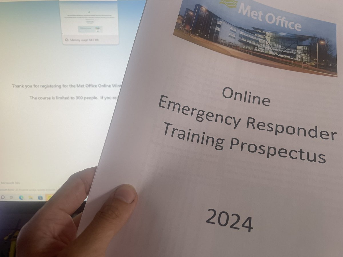 ben999responder's tweet photo. CPD #CivilConsistency from @metoffice with online courses covering #winterhazards, #climatechange, meteorology for responders, and wildfire. Great selection if you in the #999services or resilience planning 📆 https://t.co/Ala38MTDd2