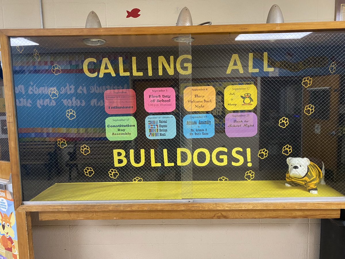 SharpBulldogs's tweet image. Inside and out...
We are ready to begin!
See you soon, Bulldogs. 
#BeSHARP