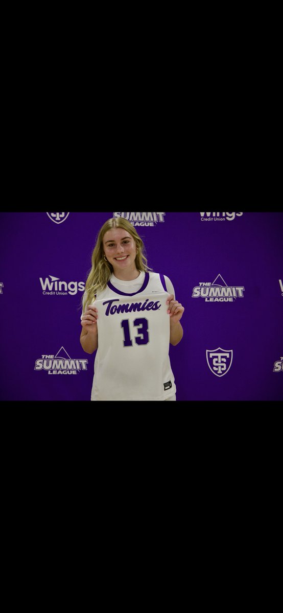 Jayci Rath (@jaycirath) on Twitter photo COMMITTEDππ©Άπ€ <a href="/TommieWBBall/">St. Thomas Women's Basketball</a>
Iβm so excited to announce that I have committed to play Division 1 basketball at the University of St. Thomas!! Thank you to everyone who has supported me along this journey- all of my coaches, family, friends, and the Fury family:) GO TOMMIES!!π COMMITTEDππ©Άπ€ <a href="/TommieWBBall/">St. Thomas Women's Basketball</a>
Iβm so excited to announce that I have committed to play Division 1 basketball at the University of St. Thomas!! Thank you to everyone who has supported me along this journey- all of my coaches, family, friends, and the Fury family:) GO TOMMIES!!π
