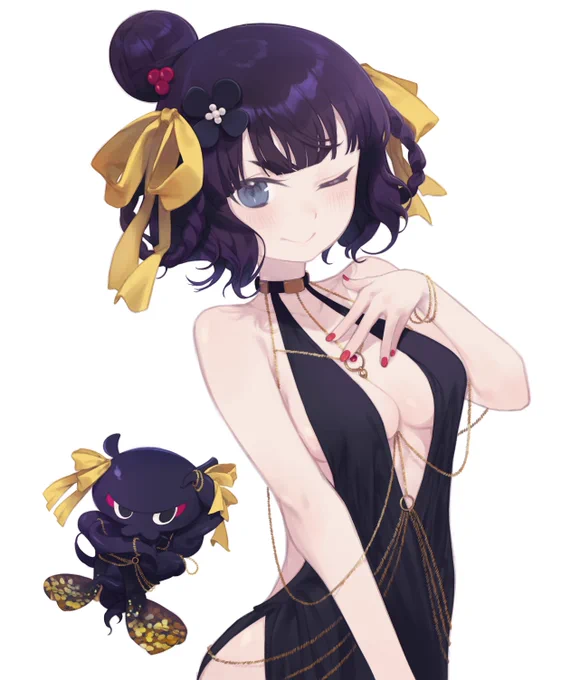 お栄ドバイ#FGO #お栄さん #葛飾北斎 