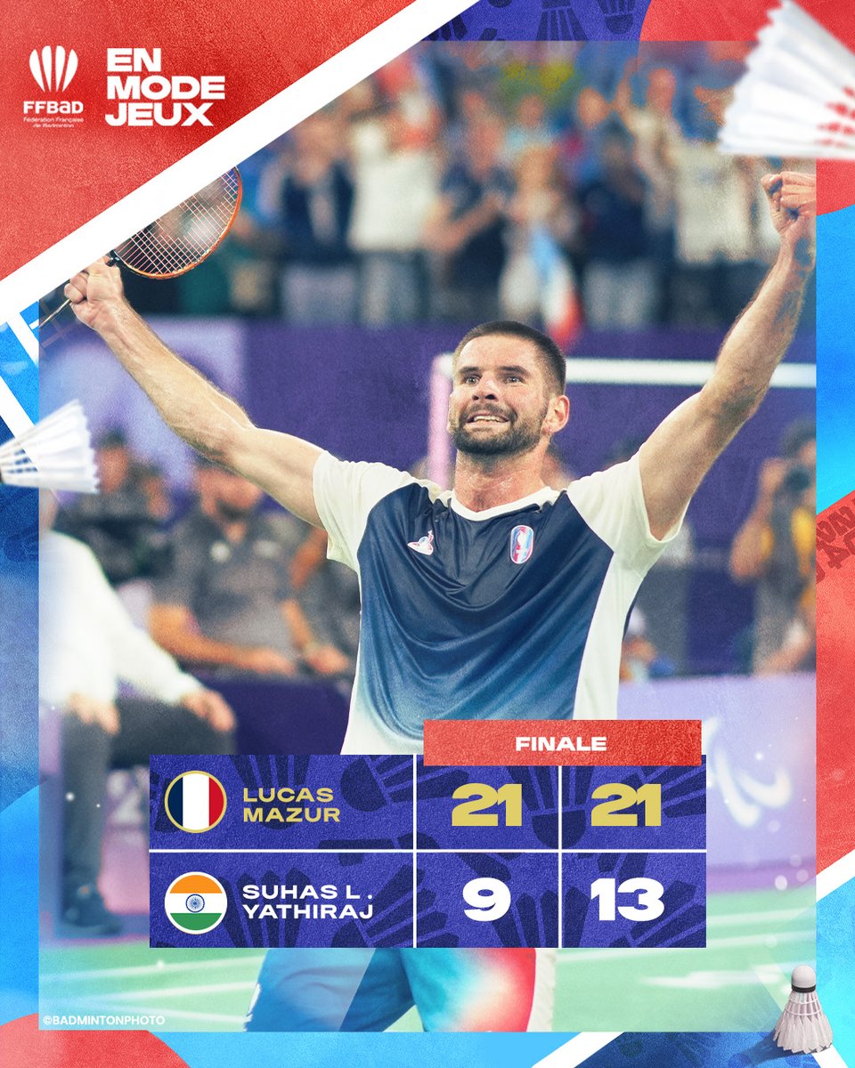 𝐋𝐄 𝐑𝐎𝐈 𝐋𝐔𝐂𝐀𝐒 🏆🇫🇷

Mais quel match de dingue ! <a href="/lucasmazur9/">Mz</a> survole la finale et conserve son titre🥇. Le tout, dans une arena complètement folle 🔥🔥🔥

BRAVO MONSIEUR 🙏

#Paris2024
