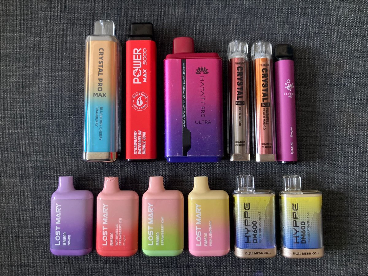 AJS77's tweet photo. Disposable vape count for week ending Sunday 1 September: 37
(includes 12 found on Sunday)
#BanDisposableVapes #NoVapes https://t.co/32DnLucyJ7