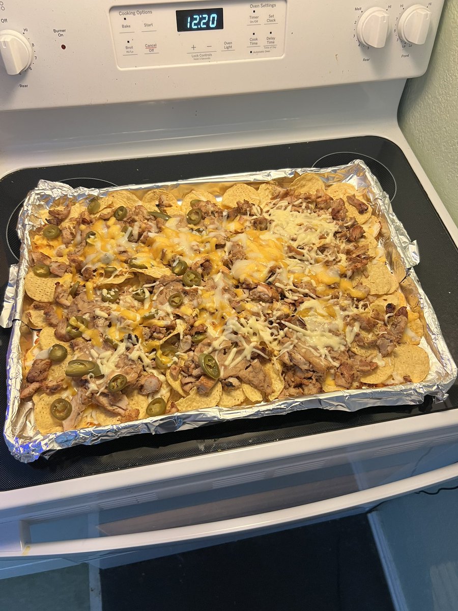 My standard for myself when I make nachos is “Will these make <a href="/thick_trinity/">Sam Anderson</a> proud?” and I hope they do 🤣