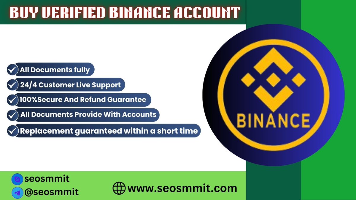 Buy Verified Binance US Account

seosmmit.com/product/buy-ve…

If You Need So, Contact US 

Skype: seosmmit
Telegram: @seosmmit
​Whatsapp: +1(862) 272-7541
Gmail:smmseoit@gmail.com

#cryptoaccounts
#usa
#Blum
#OngehoordNederland
#Bitget
#hamster
#prothomalo
#PSVFEY