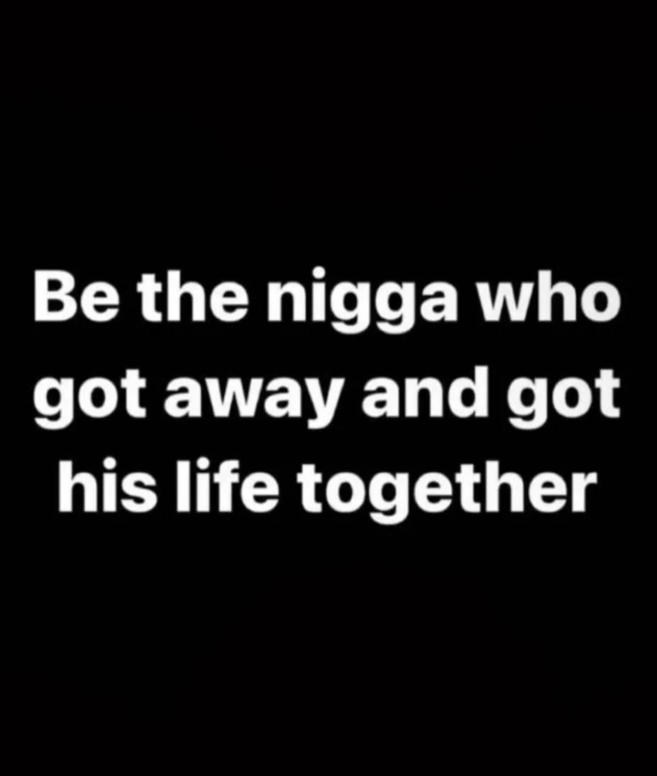 Amen. Don’t waste your time on no shit that don’t upgrade you 🔝🏆