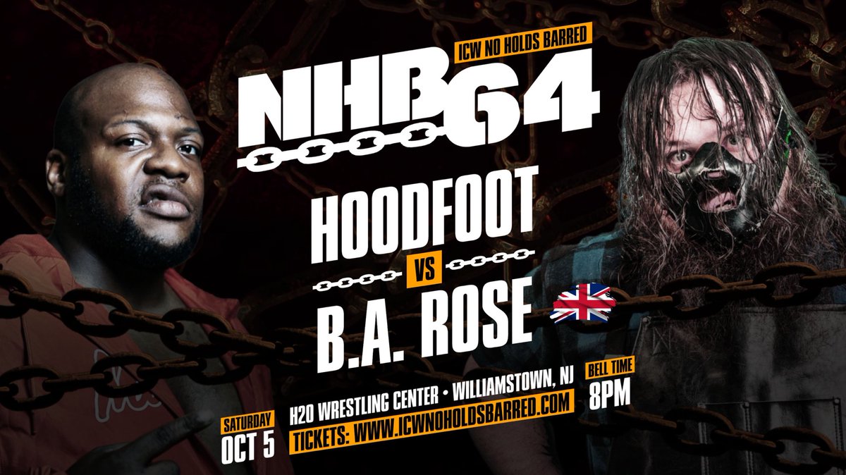 NHBTheChains's tweet photo. 50 RETWEETS and we will ANNOUNCE the NEXT FIGHT for #NHB64 

🇺🇸 vs 🇬🇧 🌍 

LIVE!! SATURDAY October 5th - 
H2O Center - WILLIAMSTOWN NJ - 7PM 🚪- 8PM 🛎️

6 RESERVED SEATS LEFT!!

TICKETS - 
https://t.co/6gKBdgv8fd 

BRAND NEW SPONSORSHIP PACKAGES ARE AVAILABLE! DM US for RATES! https://t.co/wtMDEP4eqV