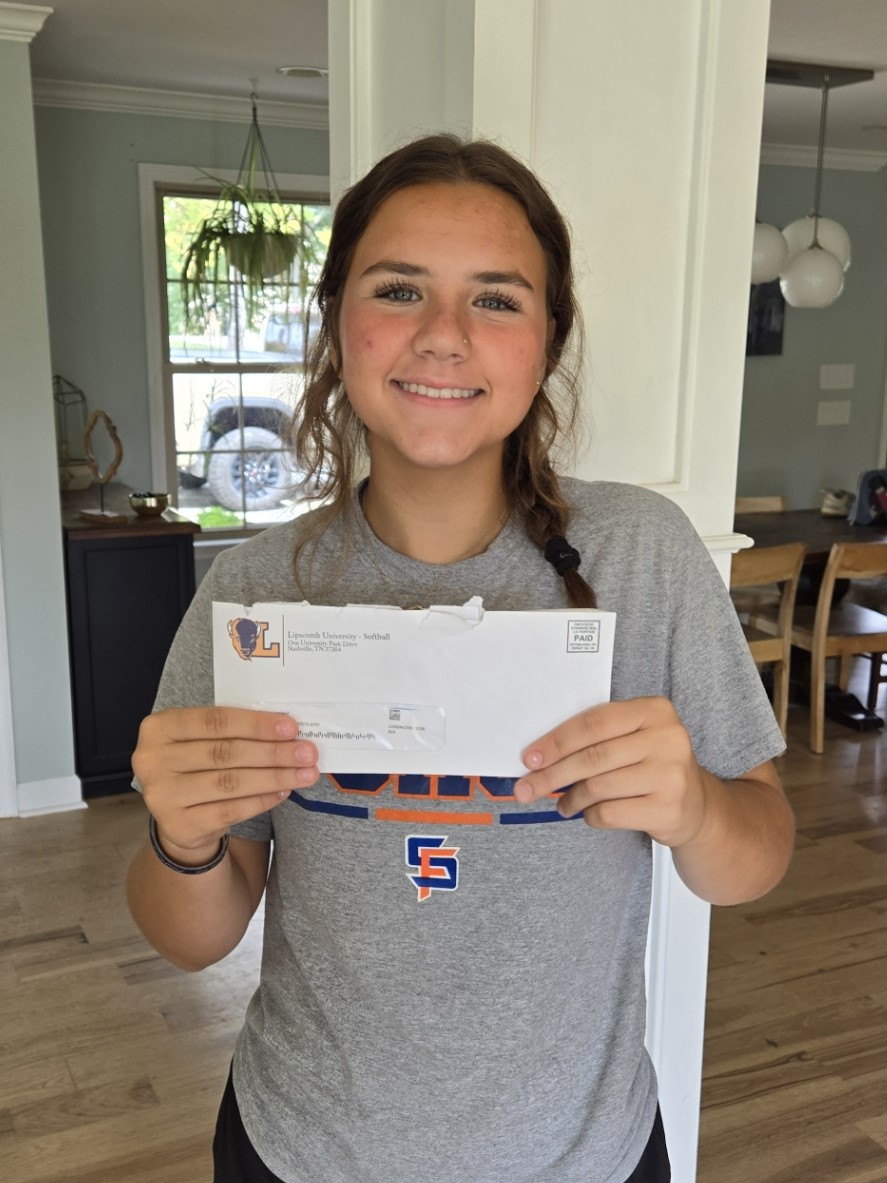 I came home yesterday from a great 3 hour practice with the Southern Force organization and Coach Joe Guthrie to my first official piece of college mail.  Thank you <a href="/LipscombSB/">Lipscomb Softball</a> <a href="/CoachKRyman/">Kristin Ryman</a> for the invitation to the October College Coaches Showcase.  See you all Soon!