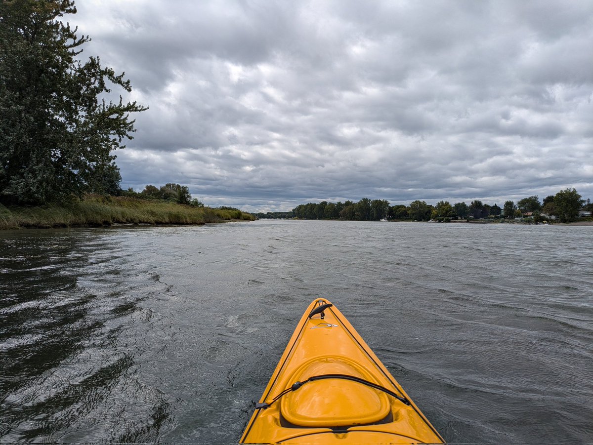 New home, new kayak, different river, and all good.😃 <a href="/artnome/">Artnome</a>