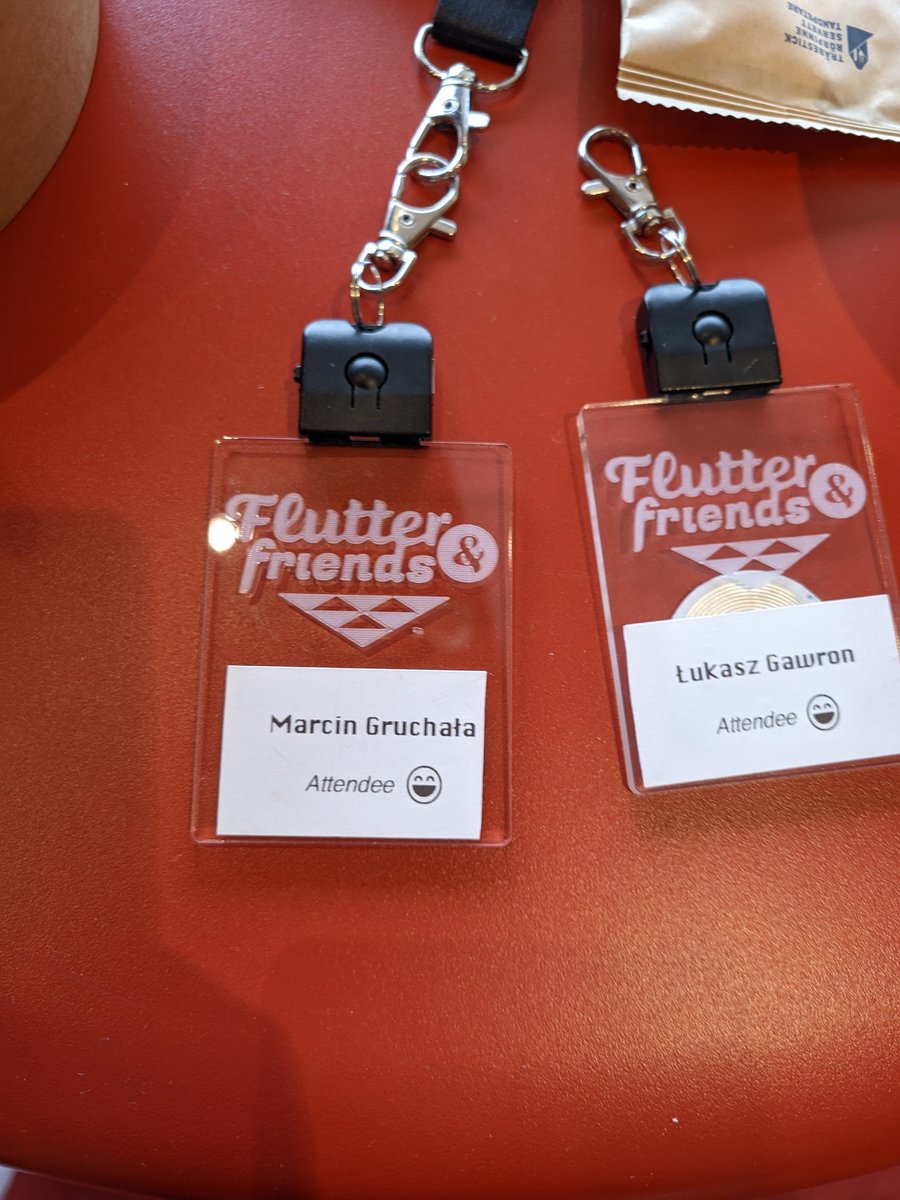 gawronlucas's tweet image. First time I got and acrylic badge that actually has light built in. Awesome stuff on #FlutterNFriends