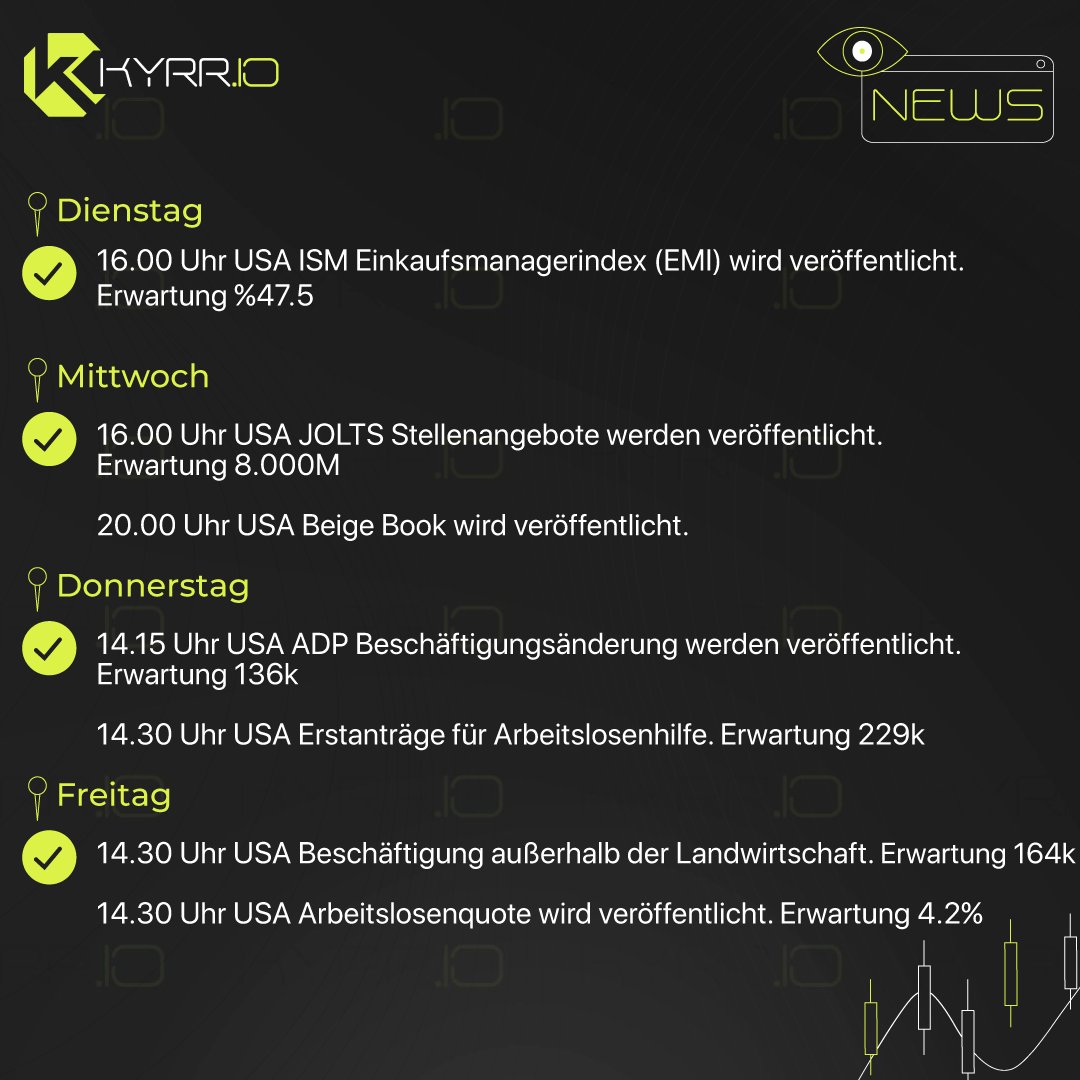 Kyrrio_De's tweet photo. Wichtige #Nachrichten in dieser Woche🧐
Lass euch nicht von der Volatilität der Nachrichten verunsichern. 

Speichert diesen Post!    

#News #USA https://t.co/GHZPRAe9eg