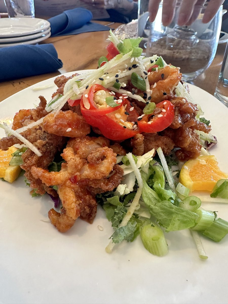 Thai Calamari from Blue Island Oyster Bar in Lone Tree