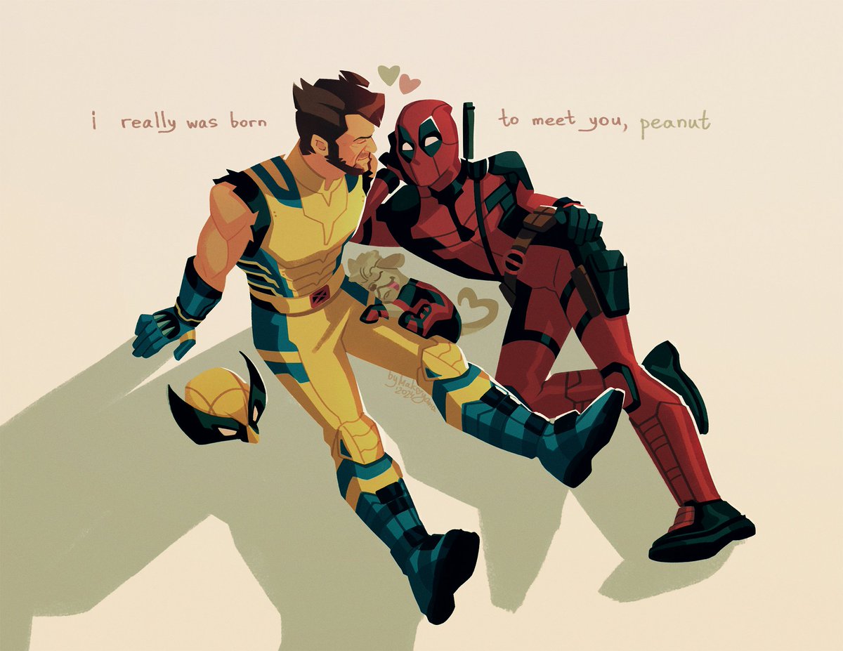 makoyanaplays's tweet image. can't stop, not planning to stop❤️💛

#DeadpoolAndWolverine #poolverine #deadclaws