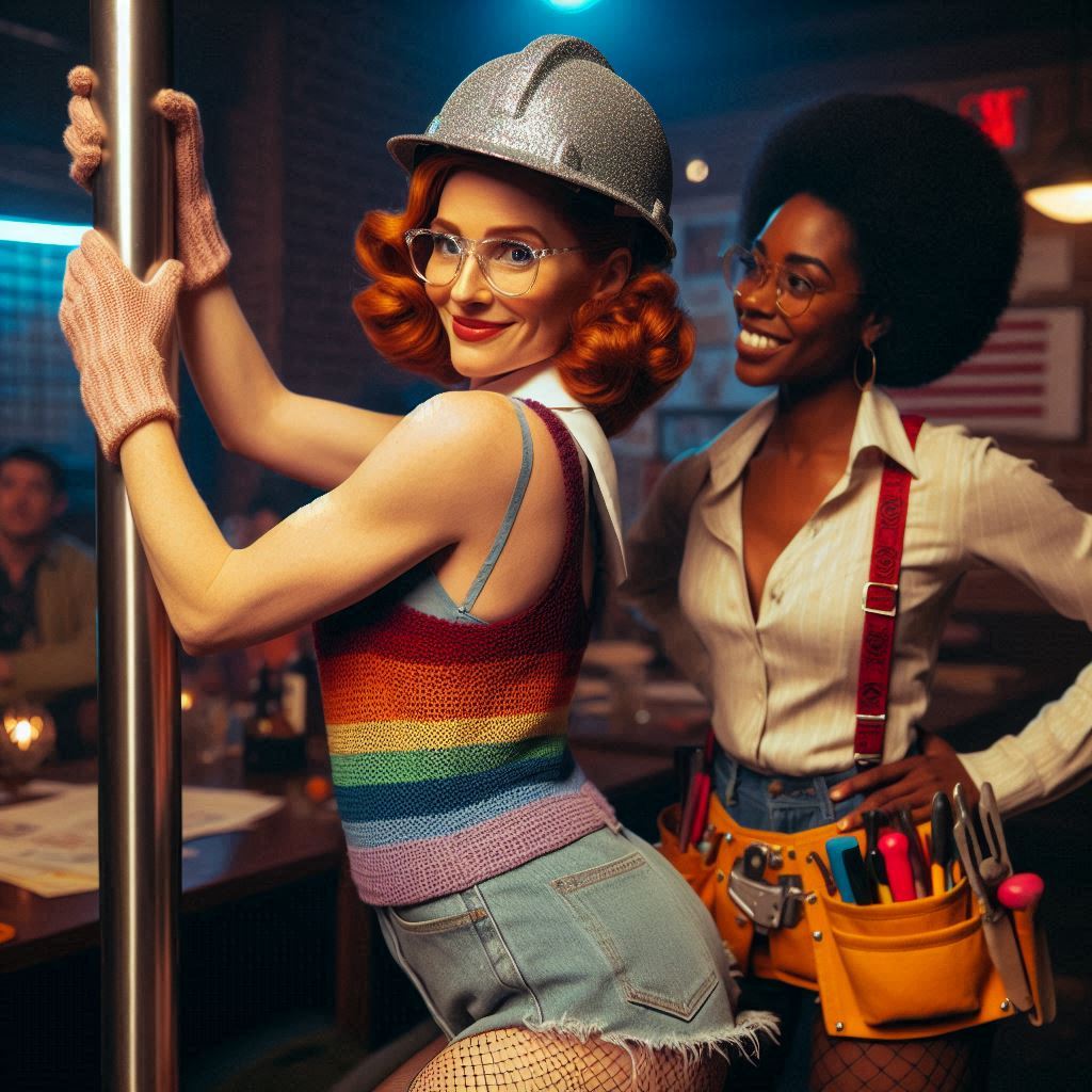 DatsAzzyVebbins's tweet photo. Happy #LaborDay from @VelvetRabbitInc NYC Head Doe & Ms. Gimmicki's Construction 2024 Azurine Vebbins. I'll be stress testin' da sturdiness of dancin' poles durin' two appointment windows: 6 PM-9 PM (#EarlyBirdSpecial) & 9 PM-2 AM (#MainCourseChoreography). #MoansdayMedleyMontage https://t.co/qvXziK75ka