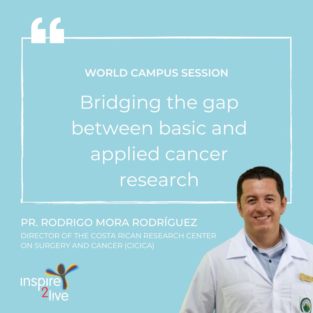 Professor Rodrigo Mora Rodríguez, director of the Costa Rican Research Center on Surgery and Cancer (CICICA) talked to us about Bridging the gap between basic and applied cancer research.

You can watch this session here: inspire2live.org/our-work/world…

#inspire2live #i2l #Cancer
