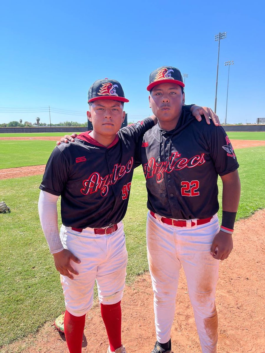 Omar Marrufo &amp; Juan Marrufo 
Az Aztecs 15U

Both Marrufos with an outstanding performance having 2 RBI each to lead their team to a playoff victory. 

<a href="/prospectwire/">Prospect Wire</a>
#PWPoG
#PWBaseball👷‍♂️🏜️
