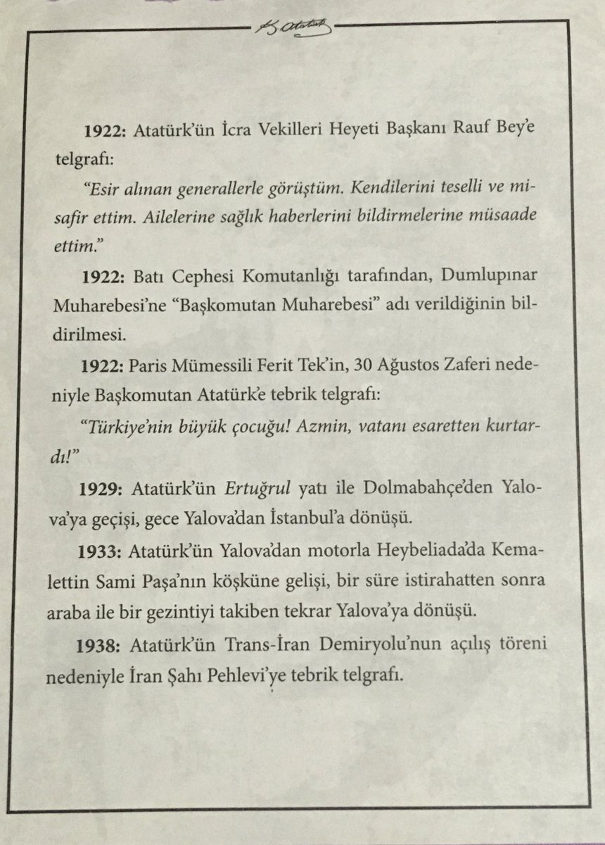 __AyKatun__'s tweet photo. 03.09.2024 #Bugün
1922: Paris Mümessili Ferit Tek’in 30 Ağustos Zaferi nedeniyle Başkomutan #Atatürk ‘e tebrik telgrafı:
#Türkiye ‘nin büyük çocuğu! #Azmin , #Vatanı #Esaretten #Kurtardı.
“O KİŞİ”
Bir Türk,
Atatürk’ün Vasiyeti.
Hüseyin Hakkı Kahveci yazdı.
Destek yayınları. https://t.co/4BqVhU7a1t