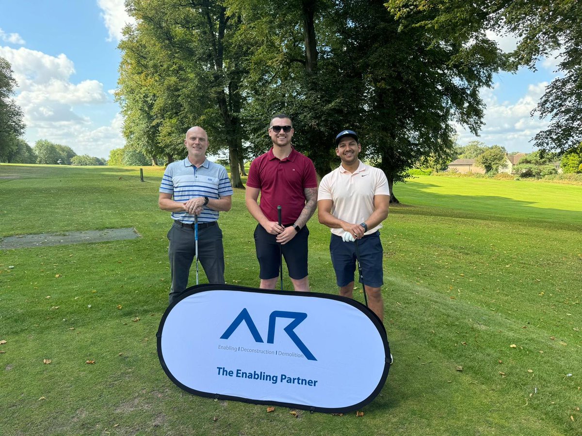 ardemolitionltd's tweet image. Fantastic to host the AR Golf Day on Friday. We welcomed our clients to enjoy some golf in the last of the summer sun!😎 Golf, drinks, networking and some well earned prizes. Thanks to our valued partners for sharing the day with us. #TheEnablingPartner #Demolition #Leicester