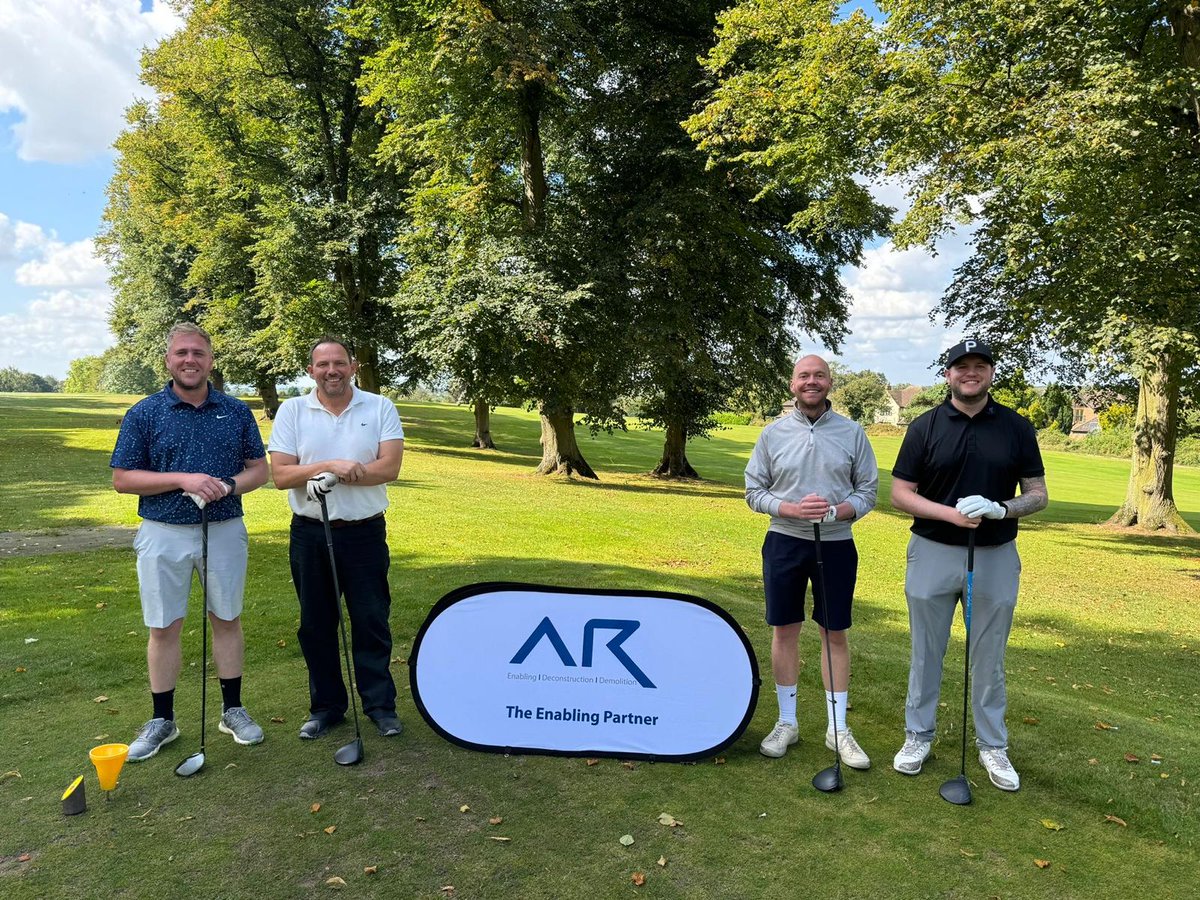 ardemolitionltd's tweet image. Fantastic to host the AR Golf Day on Friday. We welcomed our clients to enjoy some golf in the last of the summer sun!😎 Golf, drinks, networking and some well earned prizes. Thanks to our valued partners for sharing the day with us. #TheEnablingPartner #Demolition #Leicester