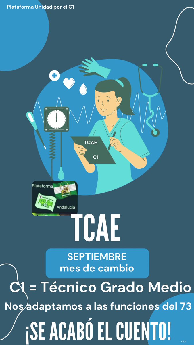 unidadporc1's tweet photo. Vamos a por el siguiente paso 
El Servicio Andaluz de Salud nos tiene que responder, esta vez tocaremos las funciones 
¿La Administració no nos las reconocen? Pues no las haremos
@saludand @JuanMa_Moreno
#tcaefuncionesc1ya https://t.co/mL8MJ7k2TB