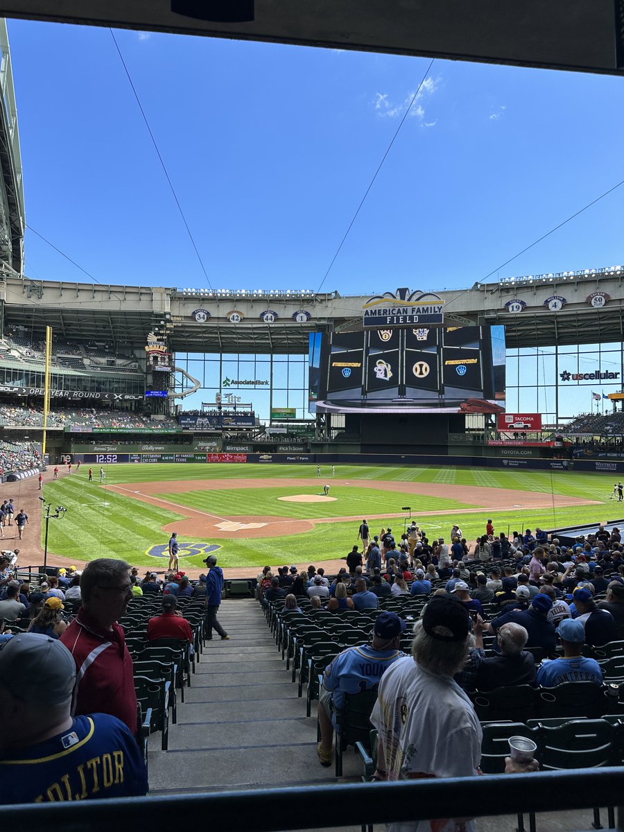 jackmsutton's tweet image. Can you ask for a better labor day? Go Brewers! Lets fire up!!!
#ThisIsMyCrew
