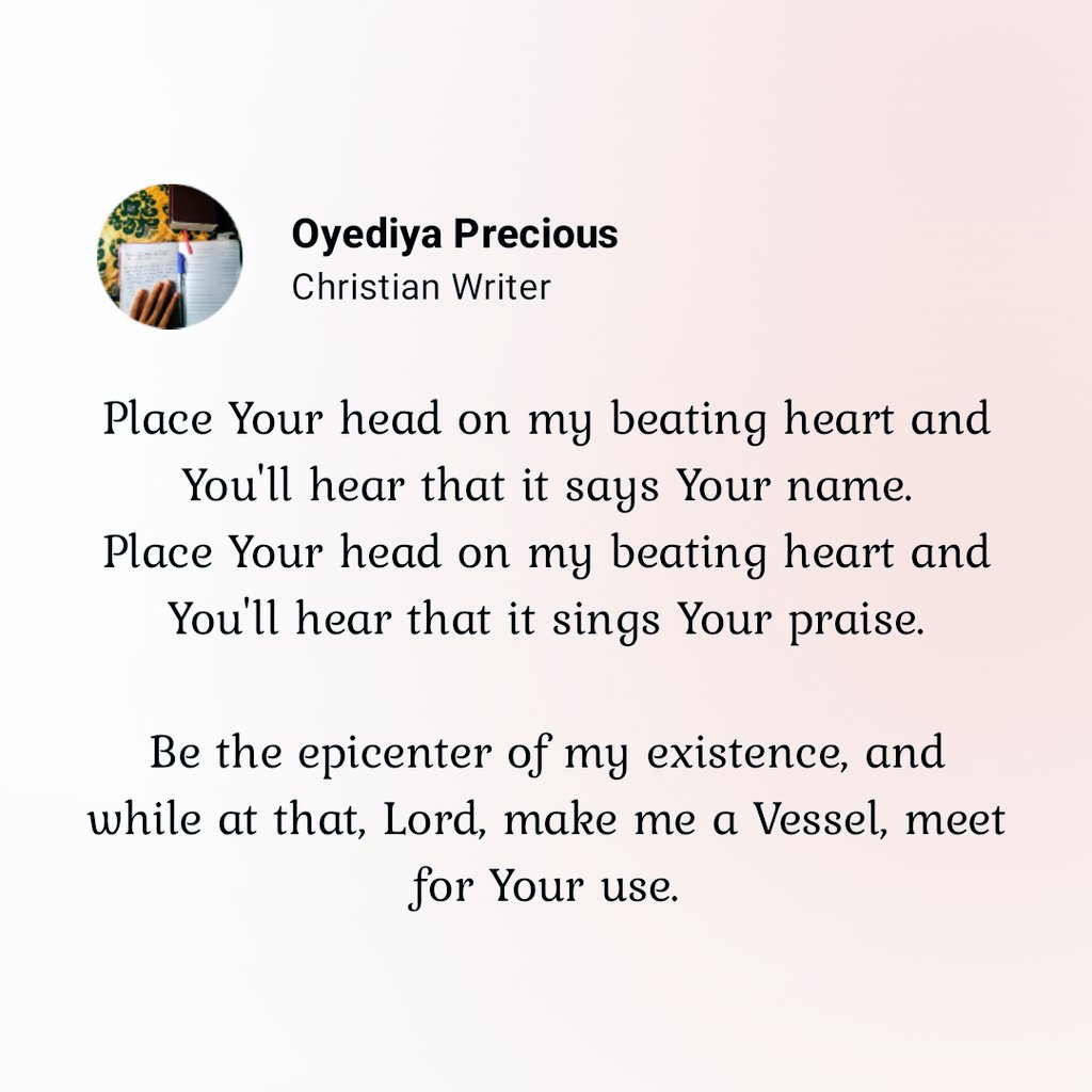 _lightwriter's tweet photo. I'm all about Jesus,
Helplessly in love with Him,
Unashamedly sold out to Him.

Jesus is my love story. 😇 https://t.co/zZs8GHGndM