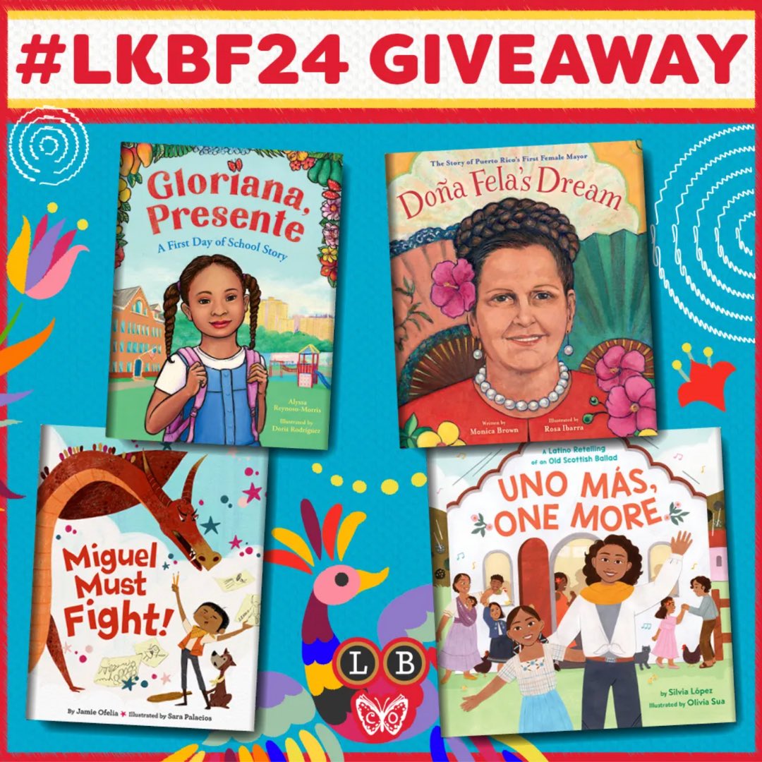 Latinx KidLit Book Festival (@latinxkidlitbf) on Twitter photo Enter for your chance to win amazing books from <a href="/lbschool/">LBYR School & Library</a> for #LatinxHeritageMonth
hachettebookgroup.com/landing-page/l… Enter for your chance to win amazing books from <a href="/lbschool/">LBYR School & Library</a> for #LatinxHeritageMonth
hachettebookgroup.com/landing-page/l…