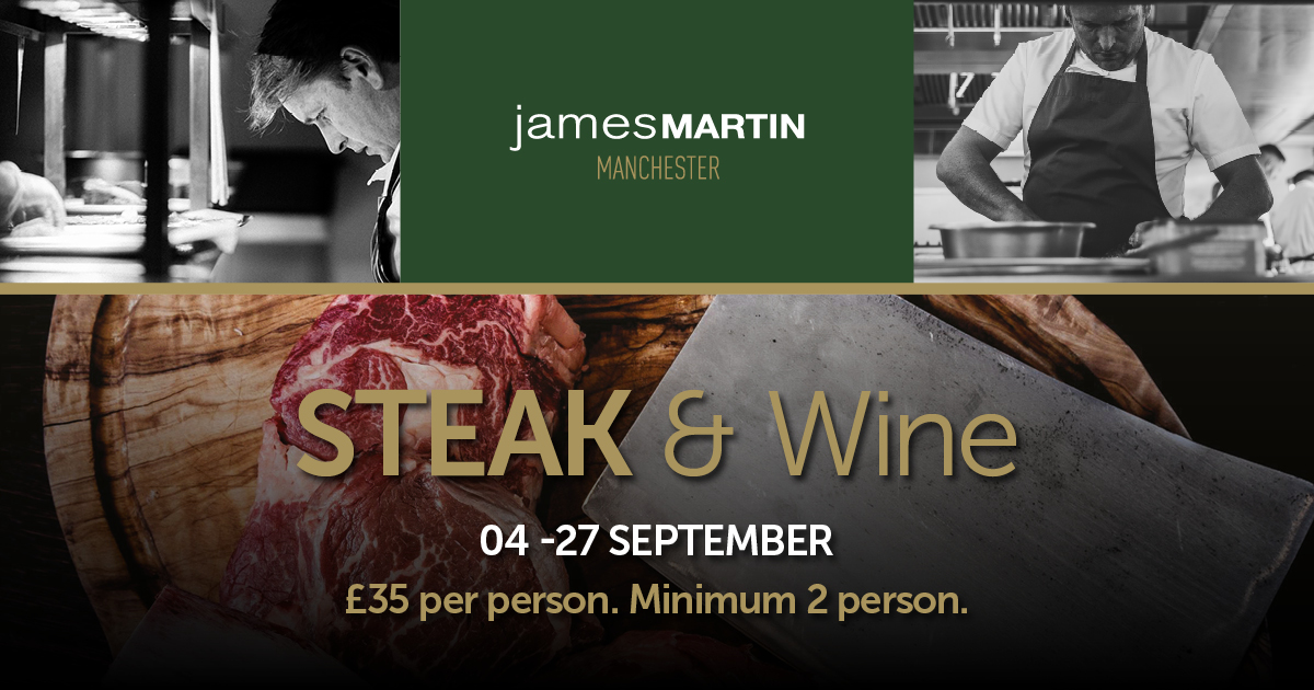 JamesMartinMCR (@jamesmartinmcr) on Twitter photo Enjoy an succulent 8oz sirloin steak, our famous dripping chips and malted Roscoff onion, plus a bottle of house wine <a href="/JamesMartinMCR/">JamesMartinMCR</a>
Terms and conditions apply.
bedrinkaware.co.uk |18+
#sirloinsteak #BritishCuisine #steakandwine Enjoy an succulent 8oz sirloin steak, our famous dripping chips and malted Roscoff onion, plus a bottle of house wine <a href="/JamesMartinMCR/">JamesMartinMCR</a>
Terms and conditions apply.
bedrinkaware.co.uk |18+
#sirloinsteak #BritishCuisine #steakandwine