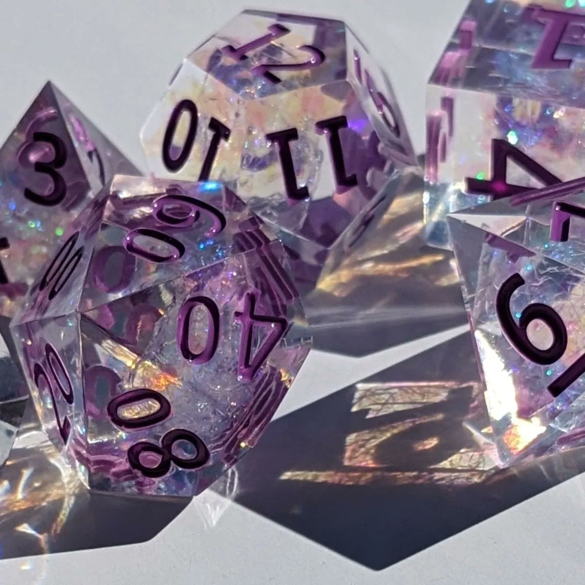 Ebonwoodwi's tweet photo. Bardic Embrace - Set of 7 Luxury D&amp;D Dice #dnd #dnd5e #dnddice #dnddiceset #dungeonsanddragons #dicegoblin #ttrpg #rpg #diceset #dice #roleplayinggames #tabletopgames #tabletopgaming https://t.co/94XLUfppZ5