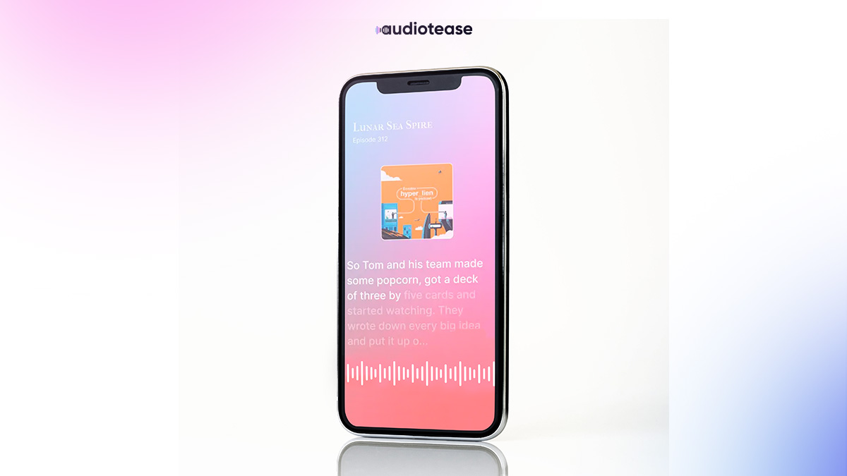 audiotease's tweet photo. Forget those fancy editing software and pricey freelancers! Audiotease turns your podcast magic into social media gold. Join hundreds of creators boosting their brand with us! ✨
.
#audiotease #storytelling #podcastersofinstagram #contentcreation #contentcreator #contentmarketing https://t.co/OME5UTCpre