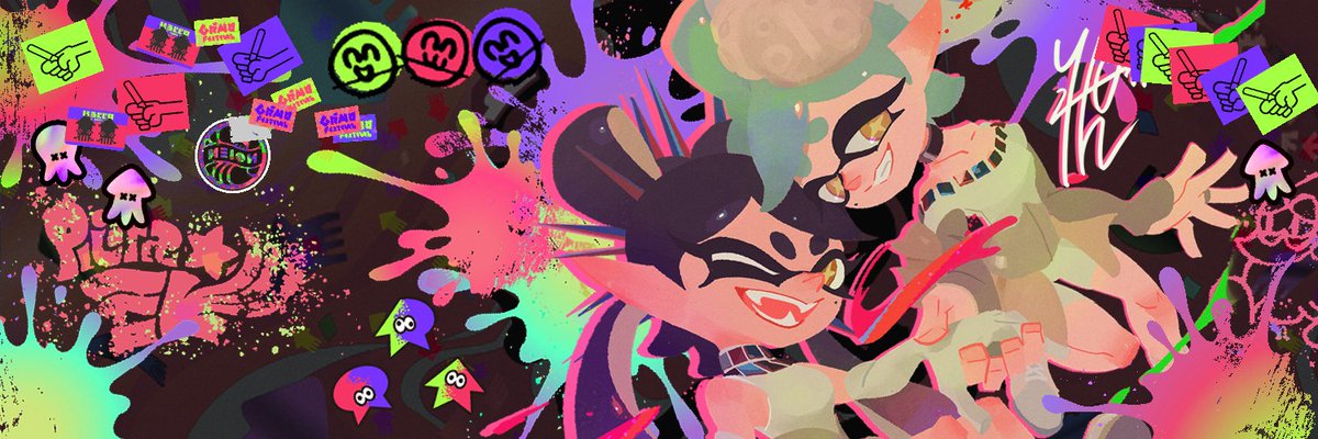 sillymxowmeow's tweet image. i made banners for people who like super colorful nonsense like me