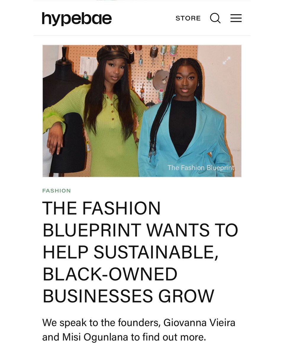 giovannaxvieira's tweet photo. Your girl was featured in @HYPEBAE! 🎀

Find out more about what I do and how I’m helping black-owned brands grow via my company @tfblueprint ♻️💫

- THE FASHION BLUEPRINT 🪡

https://t.co/yYcVjLhSpJ https://t.co/AtPQwguiW8
