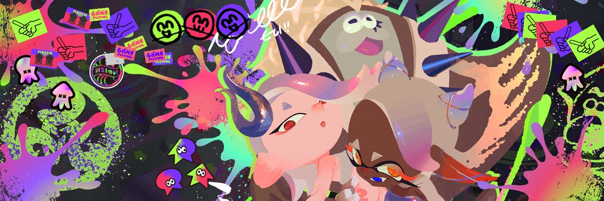 sillymxowmeow's tweet image. i made banners for people who like super colorful nonsense like me