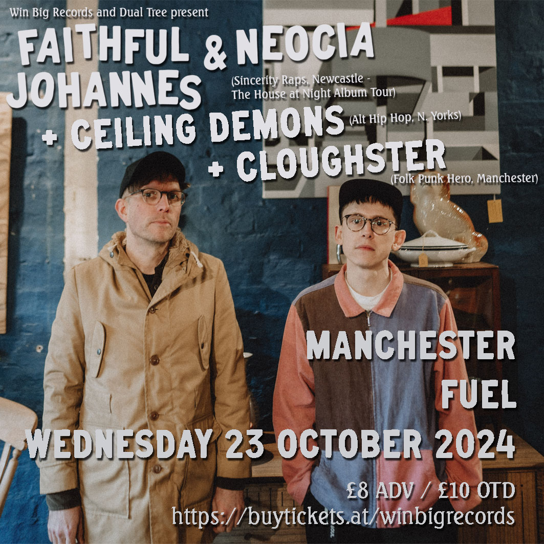Ceiling Demons (@ceilingdemons) on Twitter photo MANCHESTER - we return to your fine city on Wednesday 16th October with our good friends <a href="/FJwords/">Faithful Johannes</a> & Neocia with <a href="/The_Cloughster/">Cloughster</a> at <a href="/fuelcafebar/">Fuel Cafe Bar</a>!
Tickets: linktr.ee/ceilingdemons
Big thanks to Paddy, <a href="/winbigrecs/">Win Big Records</a> & <a href="/dualtree/">dual tree</a> for sorting this one! 🖤🌹🐝 MANCHESTER - we return to your fine city on Wednesday 16th October with our good friends <a href="/FJwords/">Faithful Johannes</a> & Neocia with <a href="/The_Cloughster/">Cloughster</a> at <a href="/fuelcafebar/">Fuel Cafe Bar</a>!
Tickets: linktr.ee/ceilingdemons
Big thanks to Paddy, <a href="/winbigrecs/">Win Big Records</a> & <a href="/dualtree/">dual tree</a> for sorting this one! 🖤🌹🐝