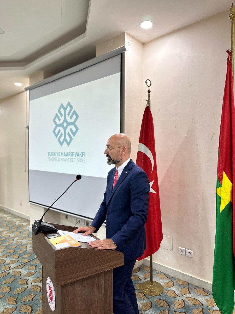 TMaarifVakfi's tweet photo. Burkina Faso Maarif Okulumuzun açılışı gerçekleştirildi. 

Açılışa, Mütevelli Heyeti Üyemiz @mmozdil, Yönetim Kurulu Üyemiz @halimekokce, Burkina Faso Büyükelçimiz @NilgunAri, Burkina Faso Örgün Eğitime Erişim Genel Müdürü Ramata Ouédraogo katıldı.  

@TC_VagaduguBE @maarifBF https://t.co/YSHXc76sja