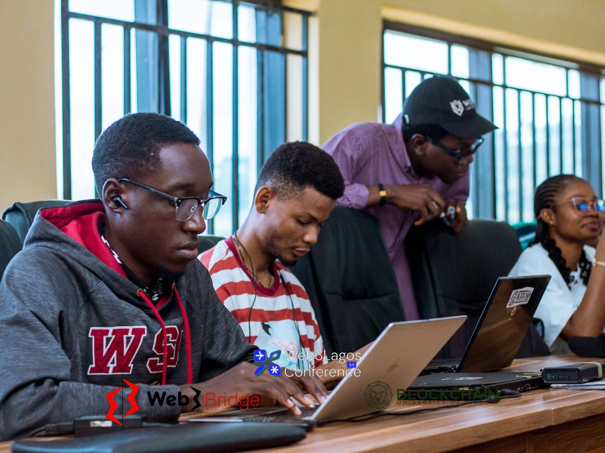 BlockchainUNN's tweet image. The road to #Web3Lagosconference is imminent and our builders are ready for Day 2 &amp;amp; Day 3!

It was great building today and we are set to learn and get this done! 🚀 

2/2

#BlockchainUNN #Web3Lagosconference #hackathon