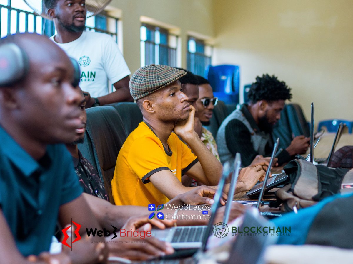 BlockchainUNN's tweet image. The road to #Web3Lagosconference is imminent and our builders are ready for Day 2 &amp;amp; Day 3!

It was great building today and we are set to learn and get this done! 🚀 

2/2

#BlockchainUNN #Web3Lagosconference #hackathon