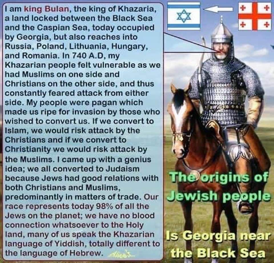 JenBarron25's tweet image. Ukraine is the 13th Tribe too Israel