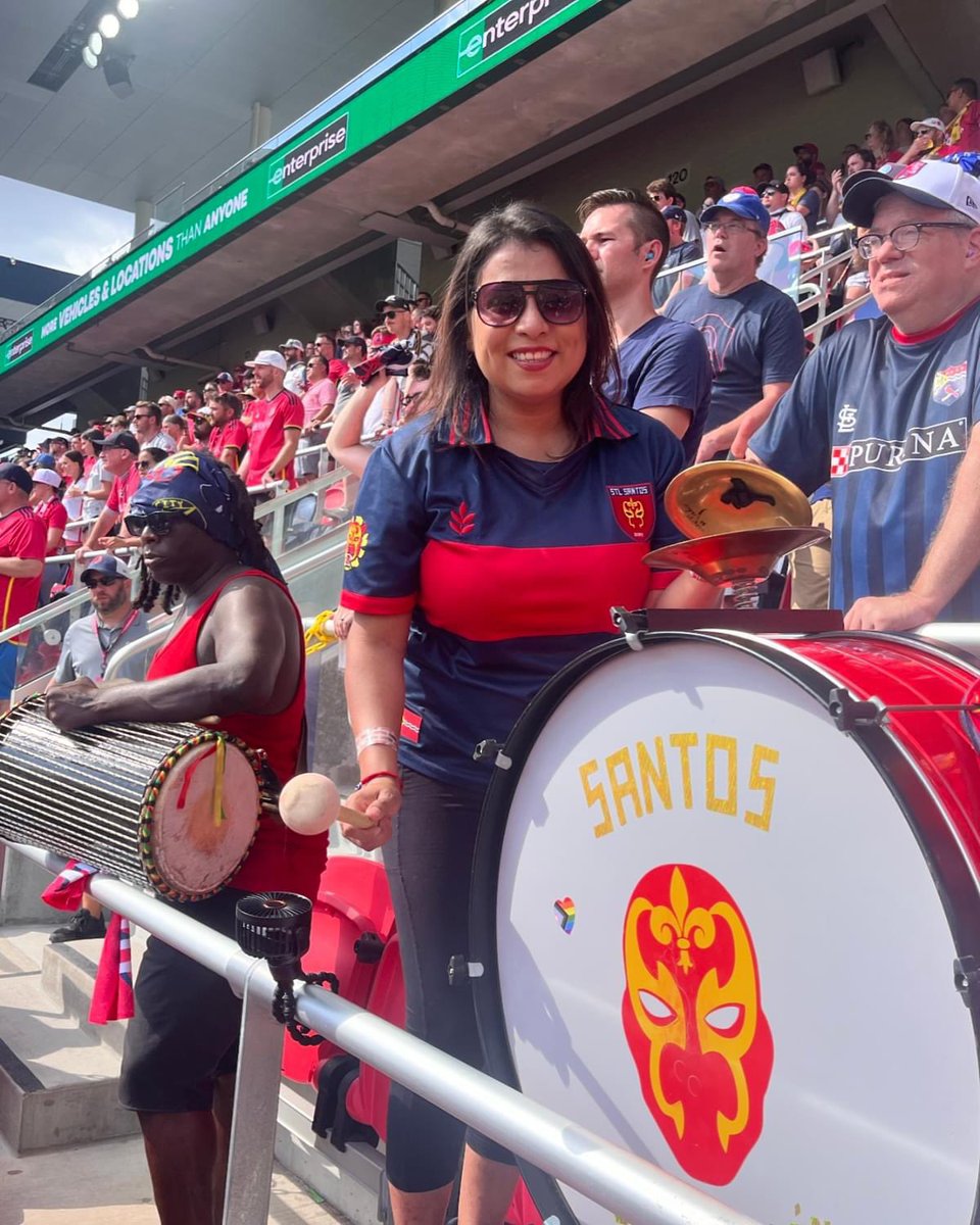 STLCitySantos's tweet image. De vuelta en CITYPARK apoyando a los rojitos de St. Louis CITY SC 💪🏽💪🏽🙌🏽🙌🏽🙌🏽 #JuntosPorCITY #AmorEternoSTL