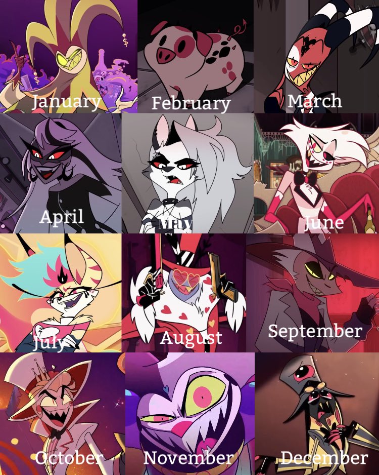 //The character on your birth month is now your car to ride on.