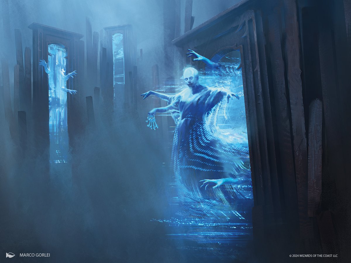 Nah, sorry man, the bathroom is further down the hall on the left.

#MTGDuskmourn