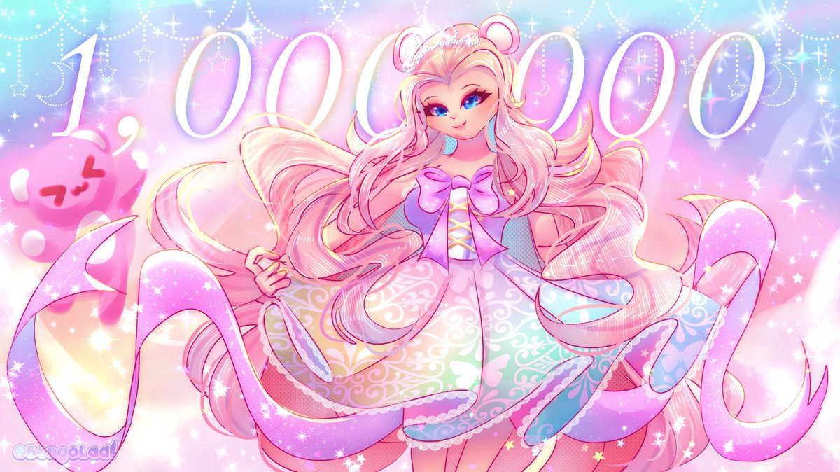 BongoLad's tweet image. HAPPY 1 MIL @callmehhaleyx!!
🩷🌈🎀

I had this on the backburner for a while and i finally get to post it yay :D i didnt expect the goal to be reached so fast though - definitely well deserved 😎👍 keep up the great vids &amp;gt;:D

#toblox #robloxart
