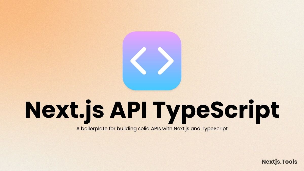 nextjstools's tweet image. Next.js API Typescript is Now Live on Nextjs Tools🎉

A plug-and-play Next.js template for seamless API handling. Just drop in your business logic and start building robust APIs in minutes.

Made by @renenielsendk 

#buildinpublic